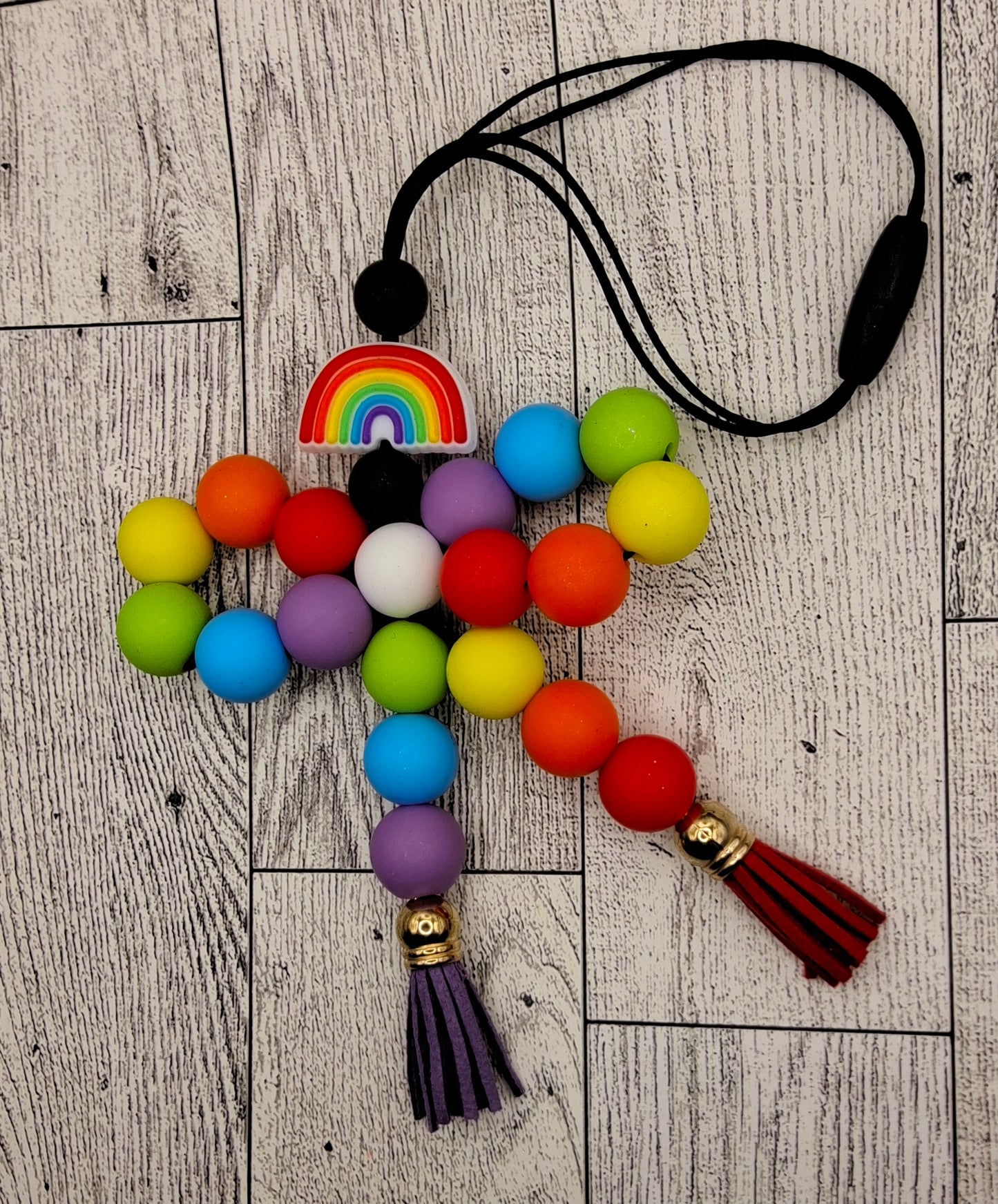 Beaded Car Charm