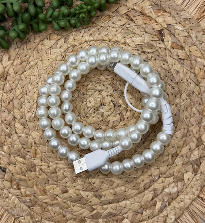 Beaded Charging Cord