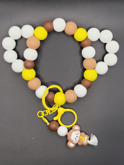 Beaded Keychains: Wristlets